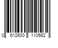 Barcode Image for UPC code 0612600110562