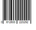 Barcode Image for UPC code 0612600220292