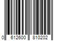 Barcode Image for UPC code 0612600810202