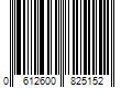 Barcode Image for UPC code 0612600825152