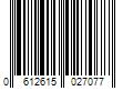 Barcode Image for UPC code 0612615027077