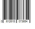 Barcode Image for UPC code 0612615073654