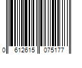 Barcode Image for UPC code 0612615075177