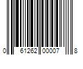 Barcode Image for UPC code 061262000078