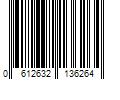 Barcode Image for UPC code 0612632136264