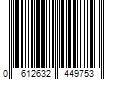 Barcode Image for UPC code 0612632449753