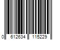 Barcode Image for UPC code 0612634115229