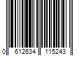 Barcode Image for UPC code 0612634115243