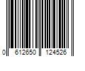 Barcode Image for UPC code 0612650124526