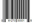 Barcode Image for UPC code 061270000015