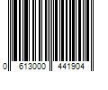 Barcode Image for UPC code 0613000441904