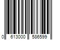 Barcode Image for UPC code 0613000586599