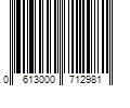 Barcode Image for UPC code 0613000712981