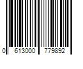 Barcode Image for UPC code 0613000779892