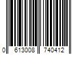 Barcode Image for UPC code 0613008740412. Product Name: 