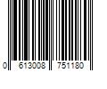 Barcode Image for UPC code 0613008751180