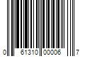 Barcode Image for UPC code 061310000067