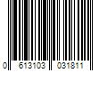 Barcode Image for UPC code 0613103031811