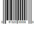 Barcode Image for UPC code 061320000088