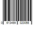 Barcode Image for UPC code 0613499020055