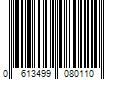 Barcode Image for UPC code 0613499080110