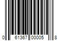 Barcode Image for UPC code 061367000058