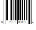 Barcode Image for UPC code 061370000014