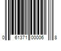 Barcode Image for UPC code 061371000068