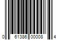 Barcode Image for UPC code 061386000084