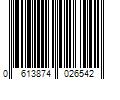 Barcode Image for UPC code 0613874026542