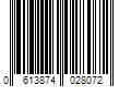 Barcode Image for UPC code 0613874028072