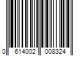 Barcode Image for UPC code 0614002008324