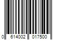 Barcode Image for UPC code 0614002017500