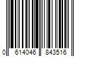 Barcode Image for UPC code 0614046843516