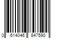 Barcode Image for UPC code 0614046847590