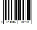 Barcode Image for UPC code 0614046904200