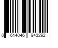 Barcode Image for UPC code 0614046943292