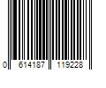 Barcode Image for UPC code 0614187119228