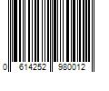 Barcode Image for UPC code 0614252980012