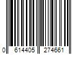 Barcode Image for UPC code 0614405274661