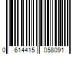 Barcode Image for UPC code 0614415058091