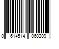 Barcode Image for UPC code 0614514060209