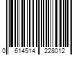 Barcode Image for UPC code 0614514228012