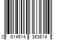 Barcode Image for UPC code 0614514363614