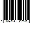 Barcode Image for UPC code 0614514426012