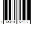 Barcode Image for UPC code 0614514561072