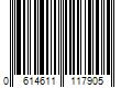 Barcode Image for UPC code 0614611117905