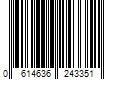 Barcode Image for UPC code 0614636243351. Product Name: Norton Waterstone