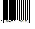 Barcode Image for UPC code 0614672003100