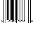 Barcode Image for UPC code 061479000076